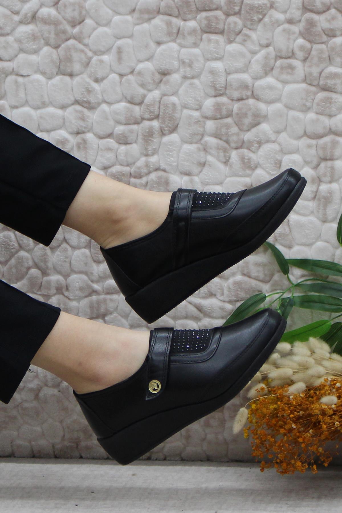 4199 0023 Ortopedik Anne Ayakkabı Günlük Kadın Ayakkabı - Görsel 5