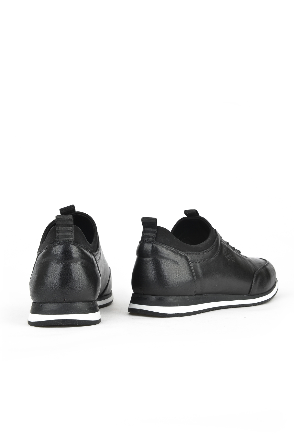Erkek Hakiki Deri Büyük Numara Ayakkabı 133745Z0807 Siyah - Görsel 4