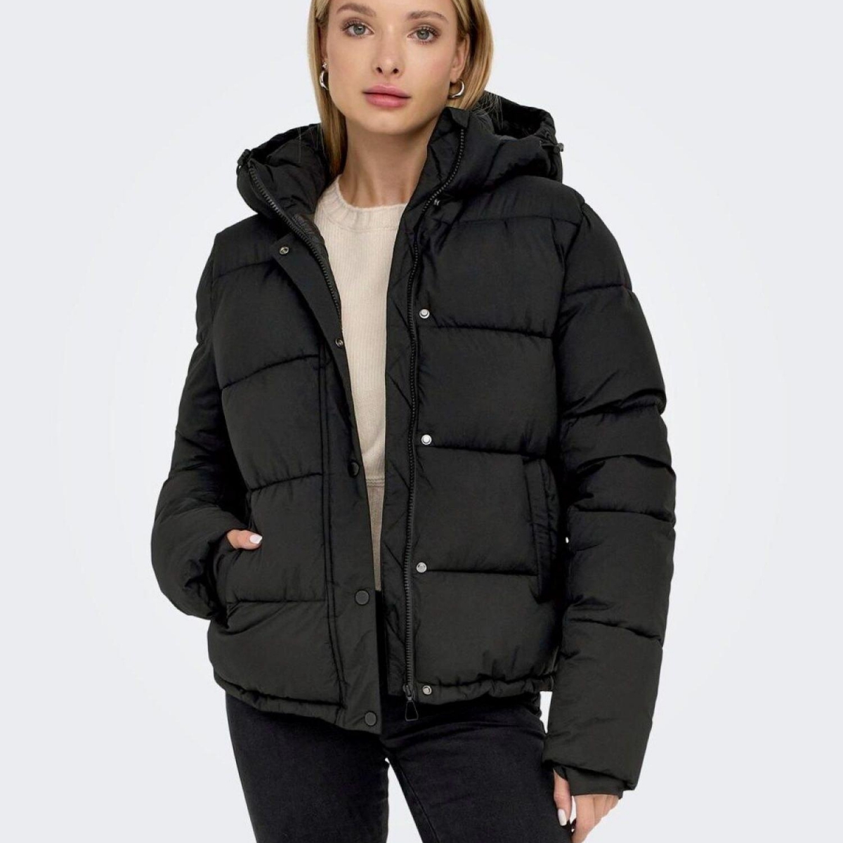 Only Gewatteerde jas ONLSADE CORD MX PUFFER CC OTW onlne bestellen
