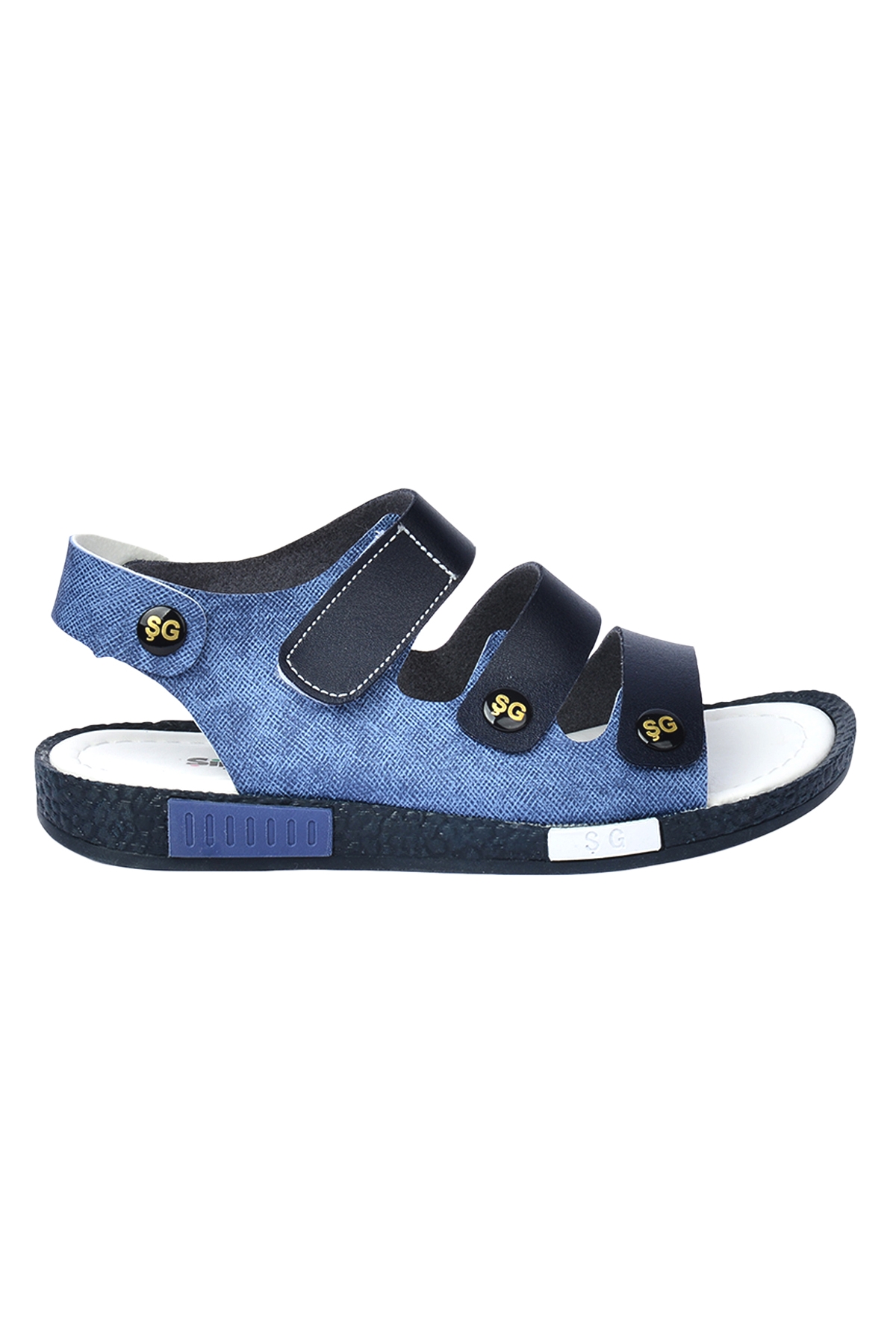 Erkek Çocuk Sandalet Şb 23502508-5816 Lacivert - Mavi - Görsel 3