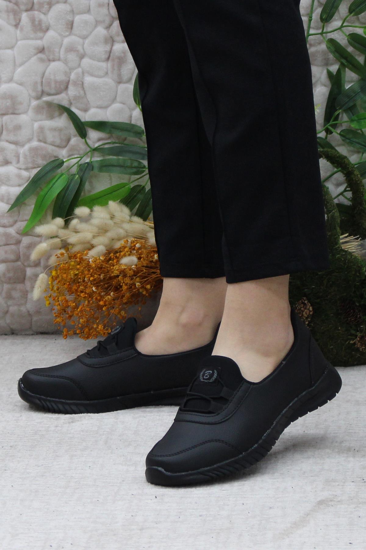 32575 Anatomik Esnek Rahat Hafif Anne Ayakkabı Kadın Ayakkabı - Görsel 4