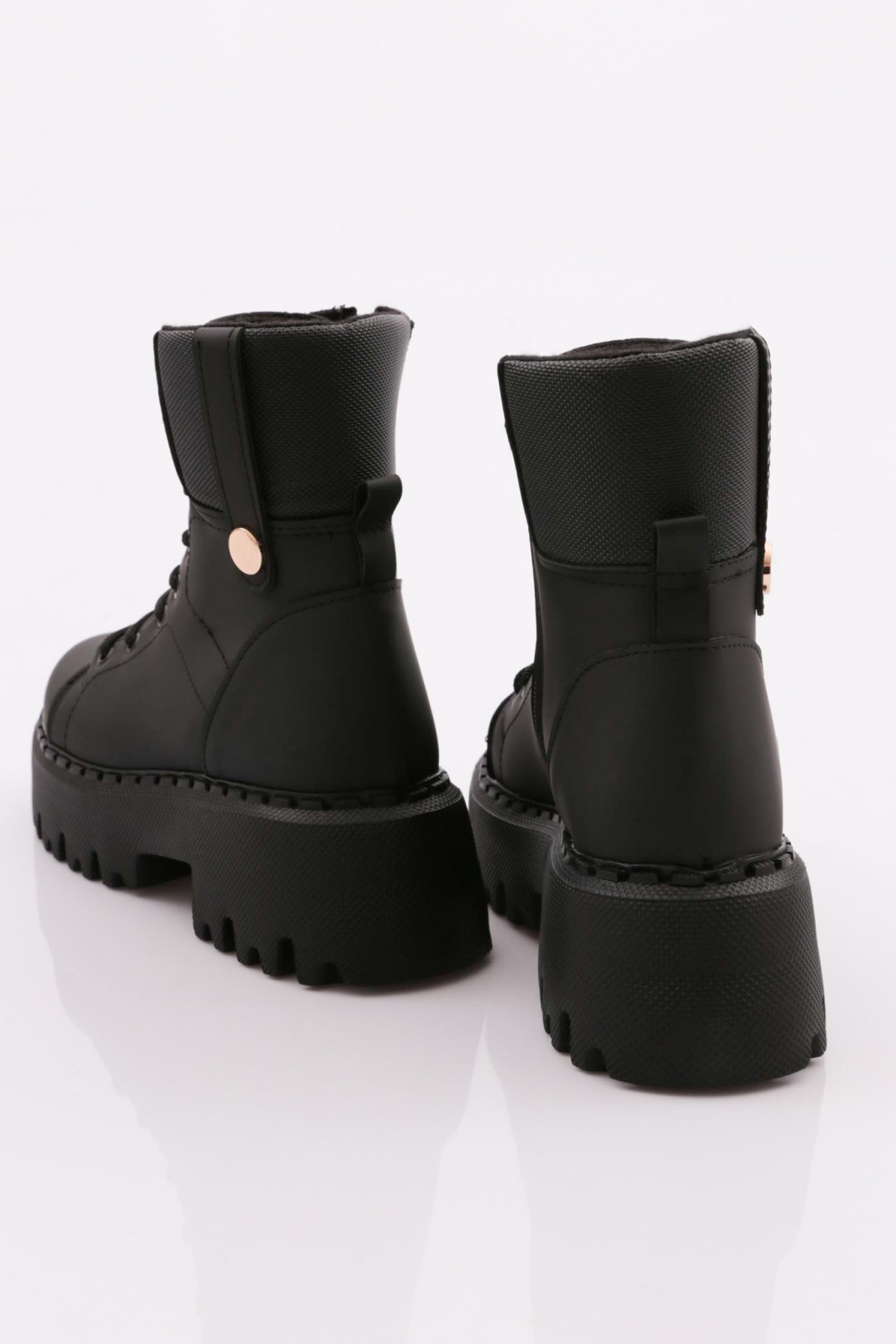 Btuk01 Kadin Kalin Taban Bağcikli Bot - Görsel 4