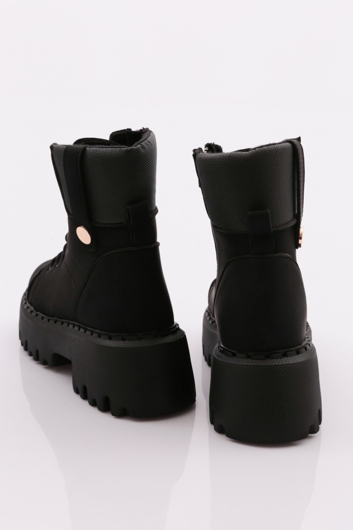 Btuk01 Kadin Kalin Taban Bağcikli Bot - Görsel 4