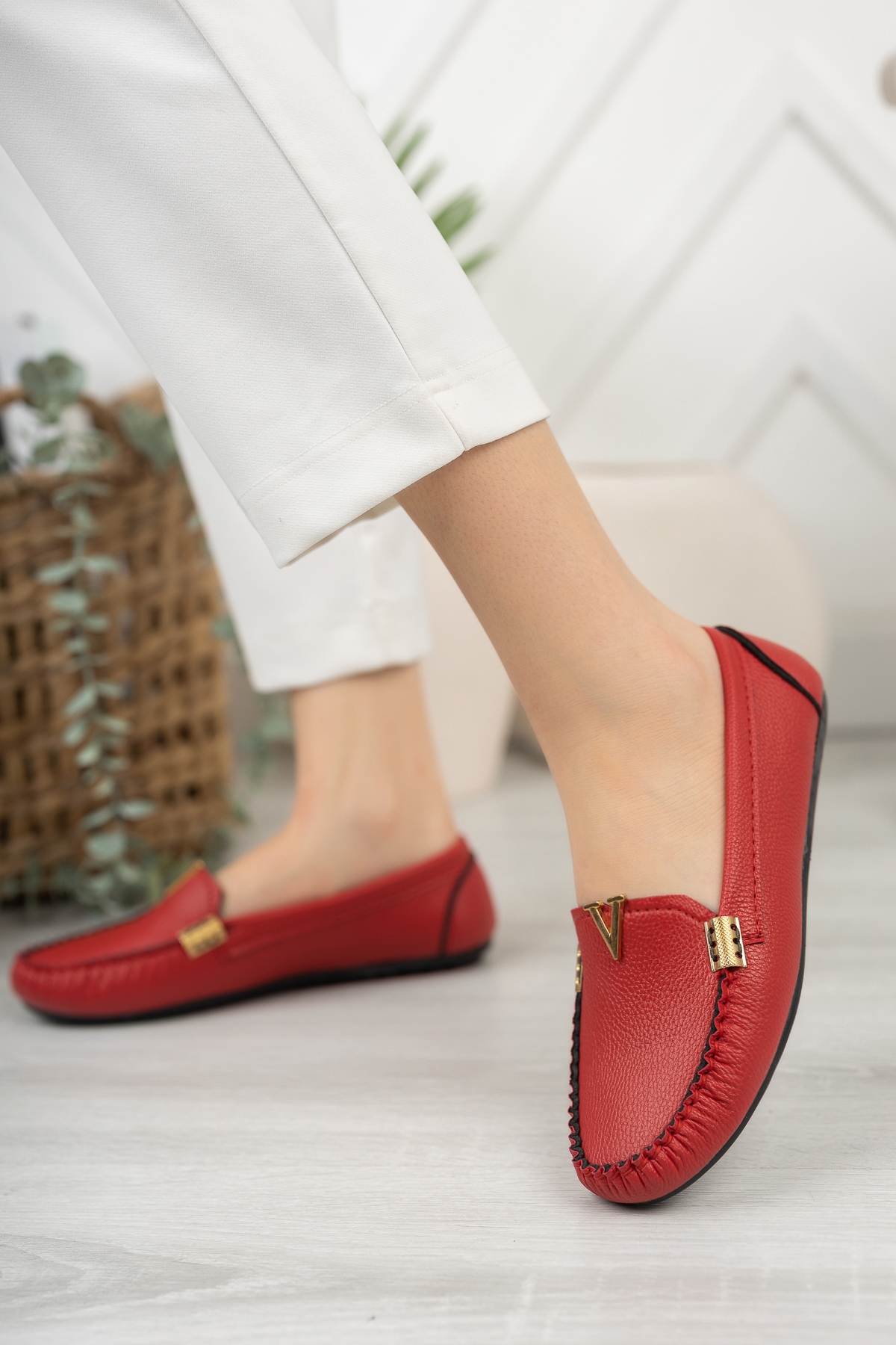 Flora Casual Günlük Kadın Babet Ayakkabı - Görsel 3