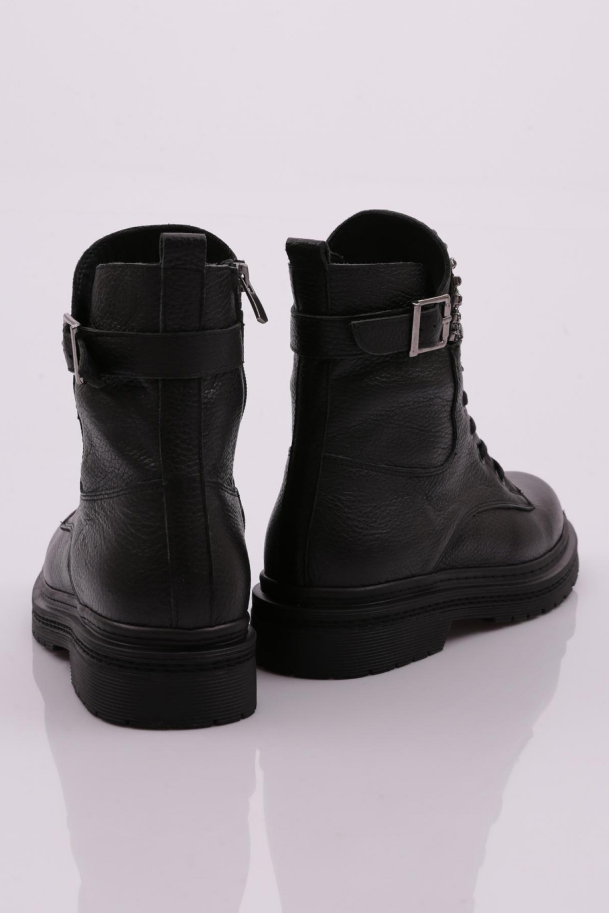 0522-22K Kadin Kristal Taş Tokali Postal Bot - Görsel 4