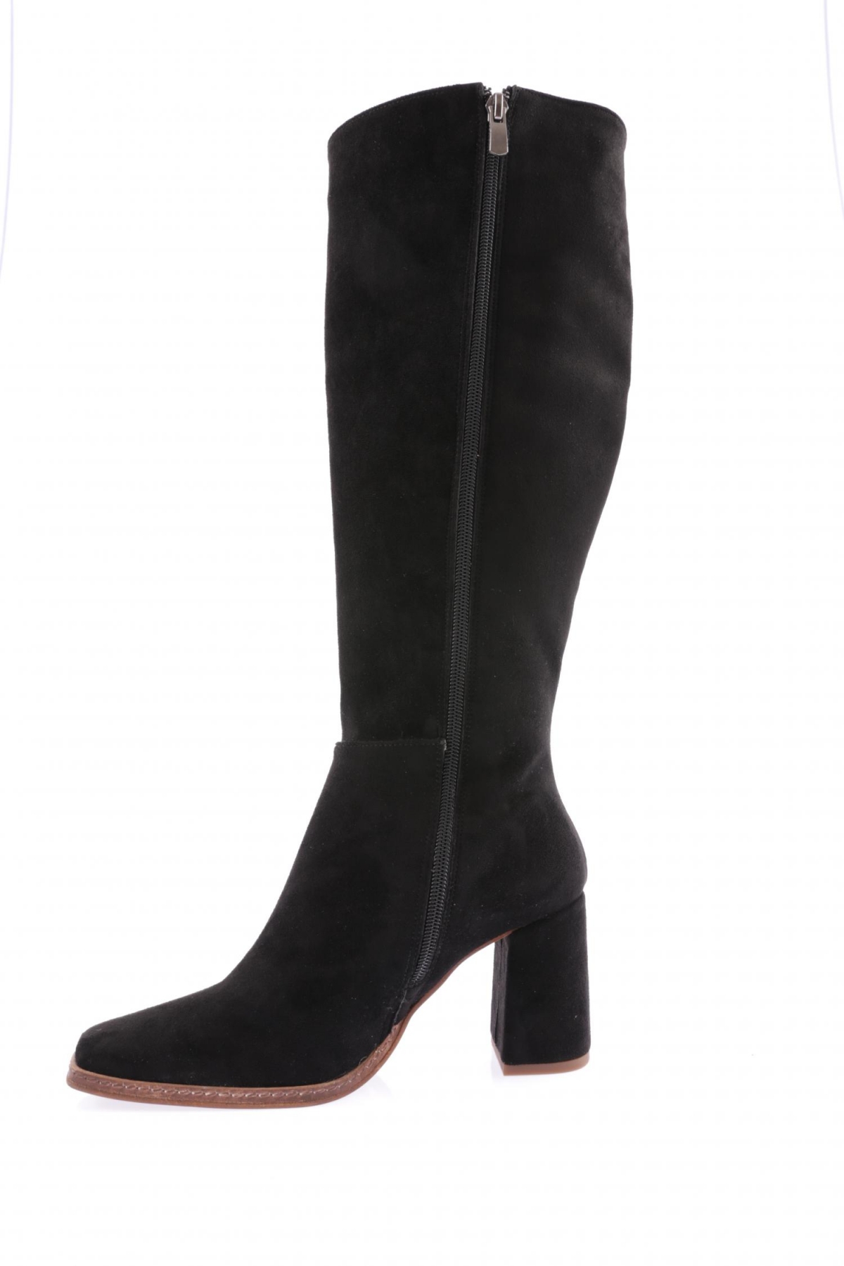 3273 Sivri Burun Kadin Topuklu Çizme - Görsel 4