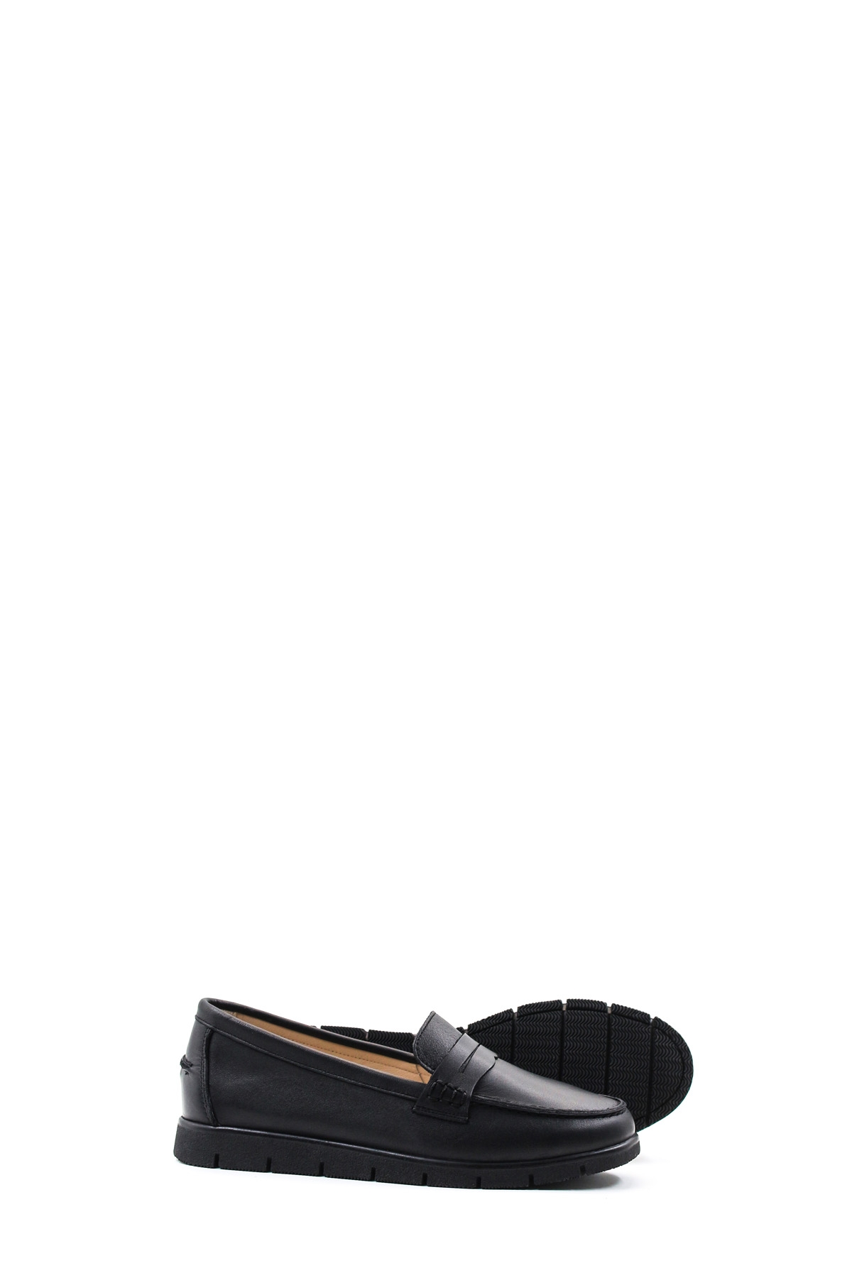 Hakiki Deri Kadın Casual Ayakkabı 135ZA5604 - Görsel 5