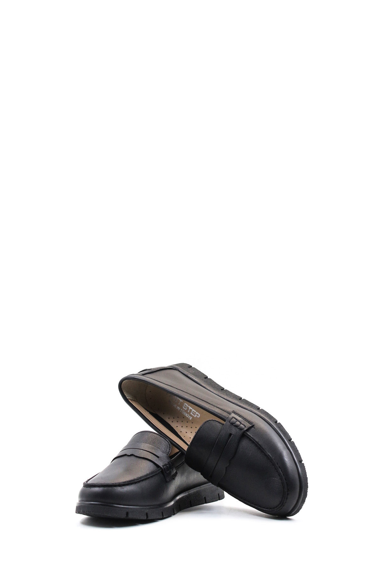 Hakiki Deri Kadın Casual Ayakkabı 135ZA5604 - Görsel 6