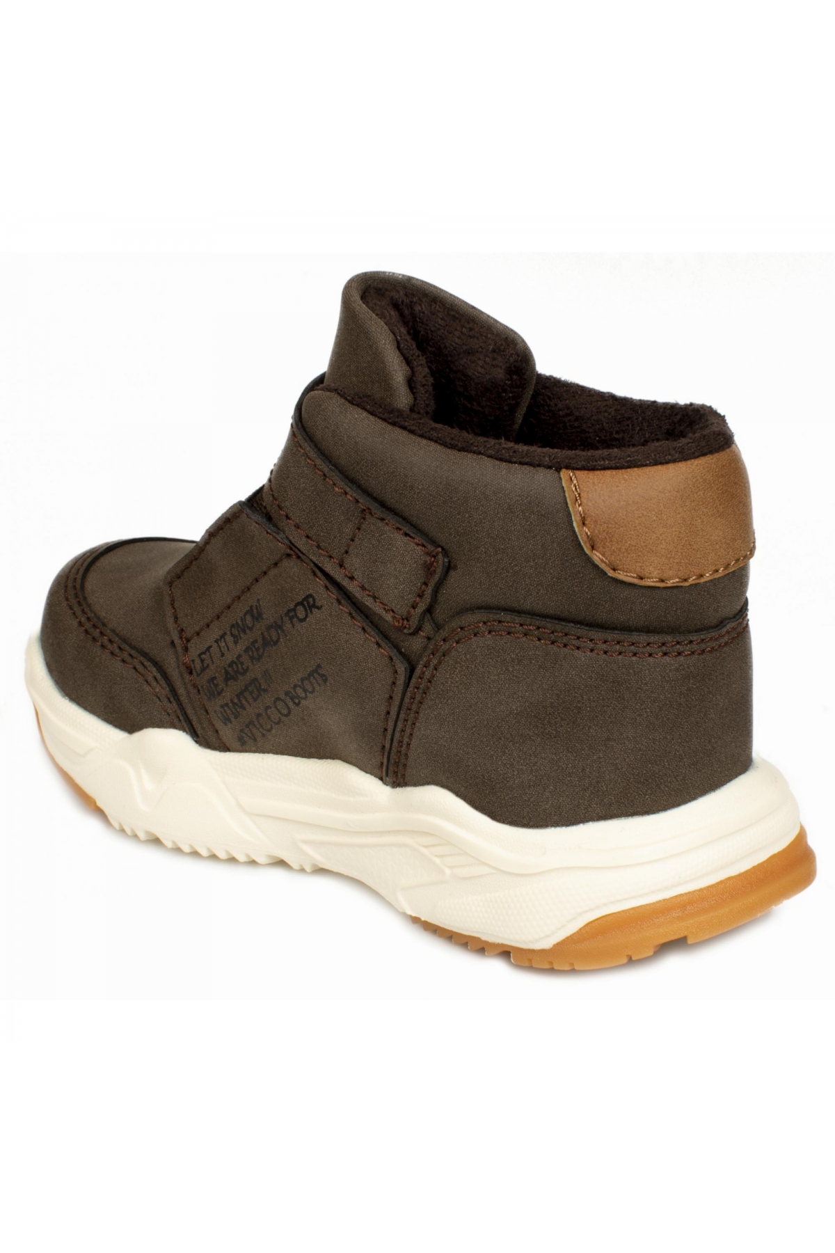 946.b20K.262 Bebe Phylon Kahverengi Çocuk Bot - Görsel 5