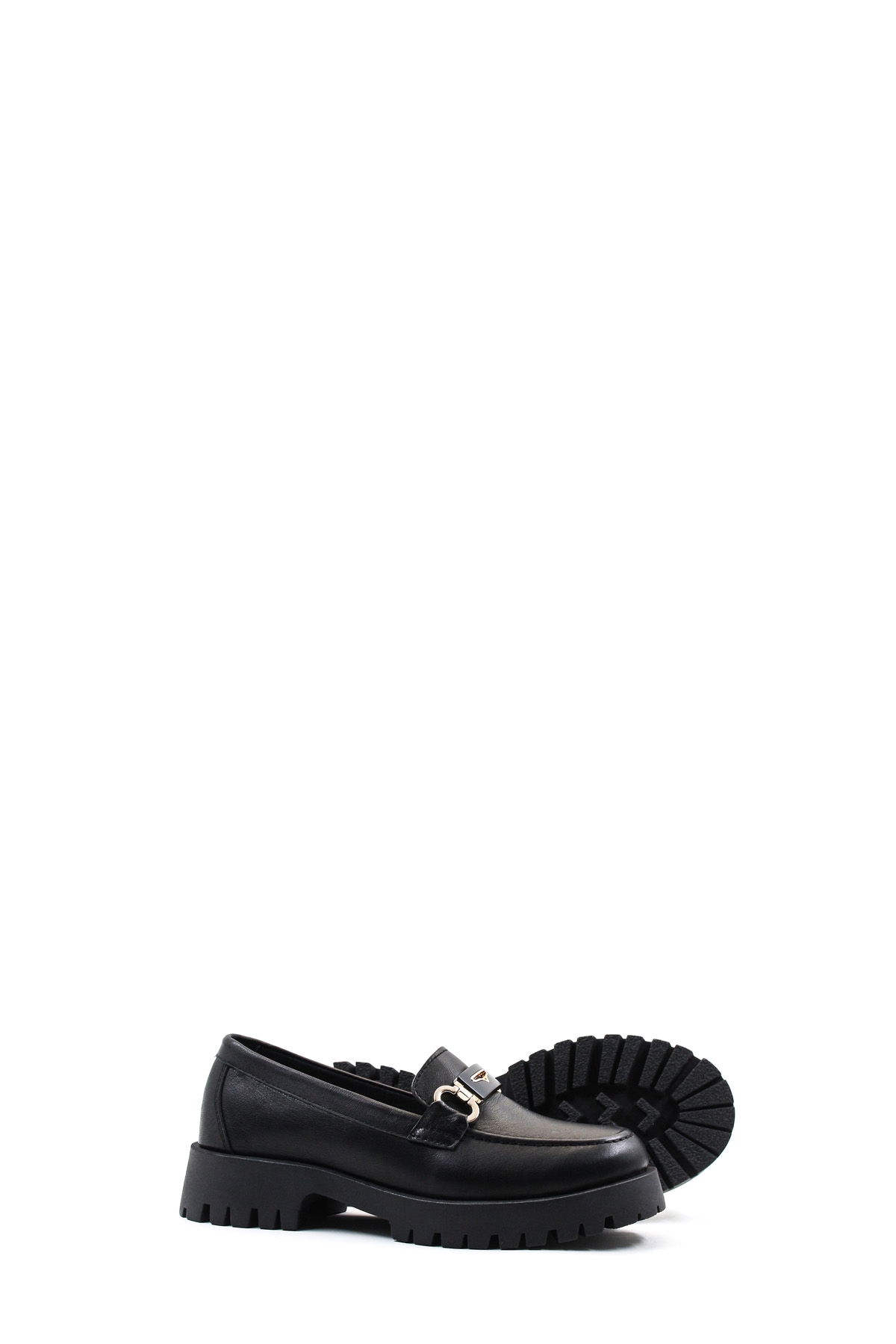 Hakiki Deri Kadın Casual Ayakkabı 581ZA2855 - Görsel 5