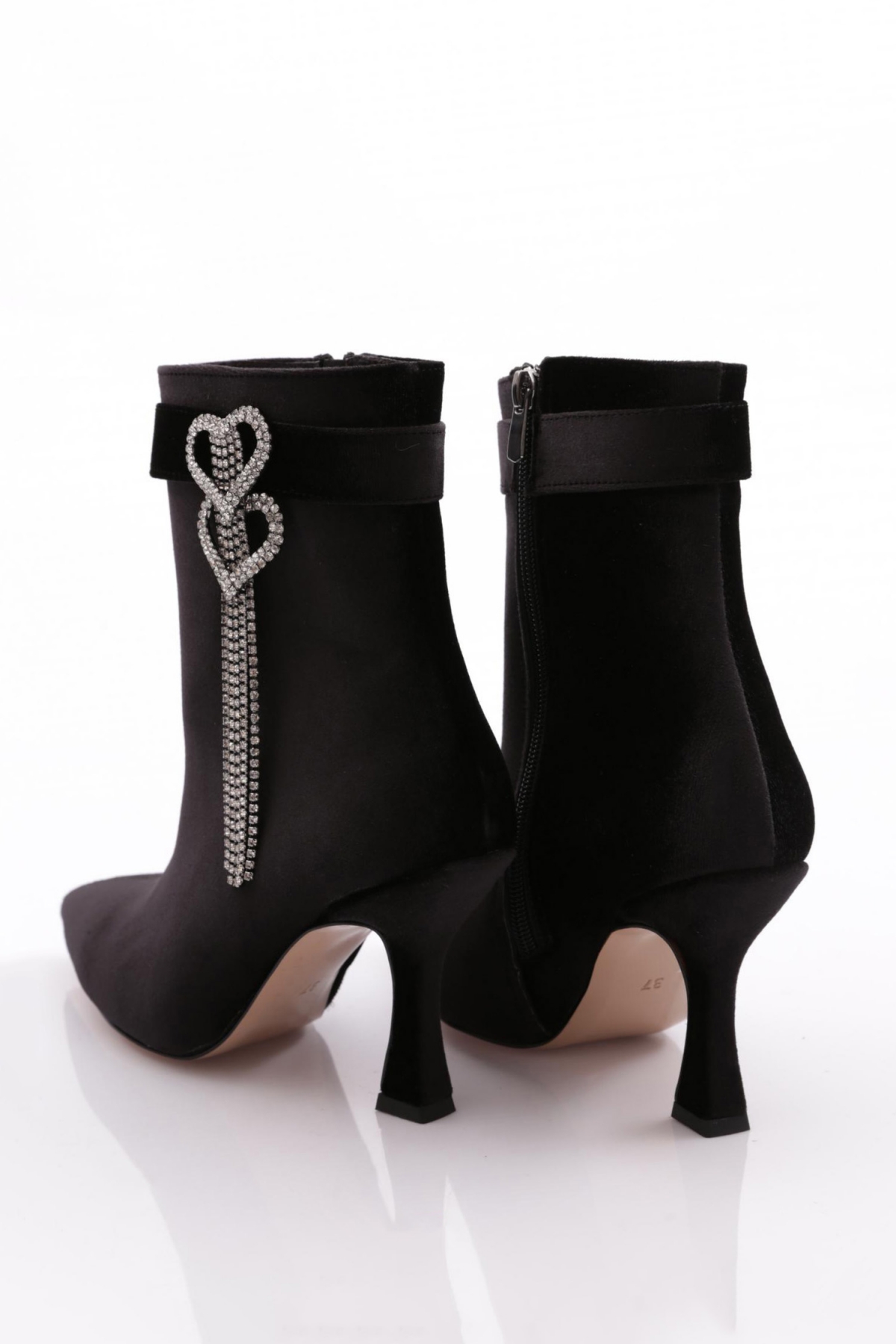 219 Kadin Topuklu Bot - Görsel 4