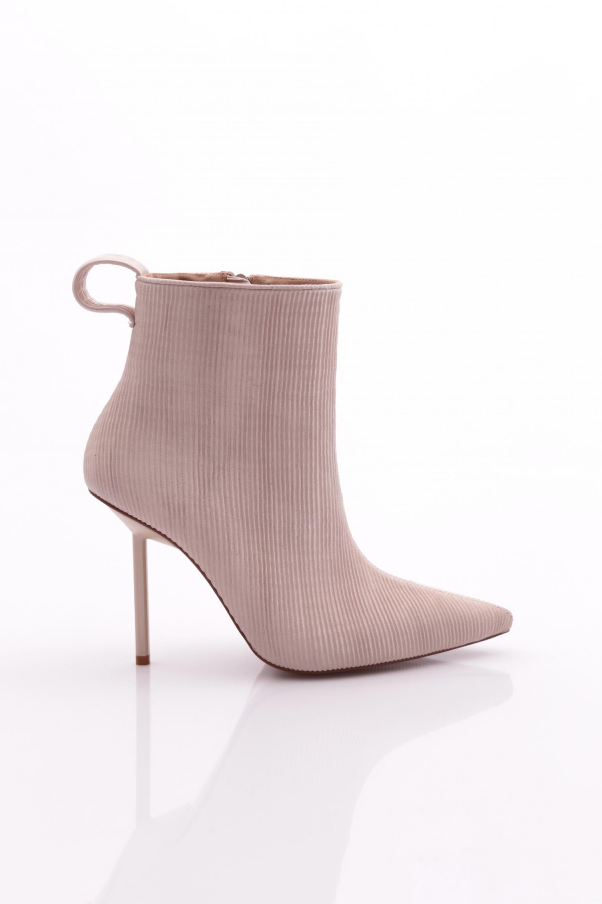 8017 Kadin Arkasi Lastikli Topuklu Bot - Görsel 2