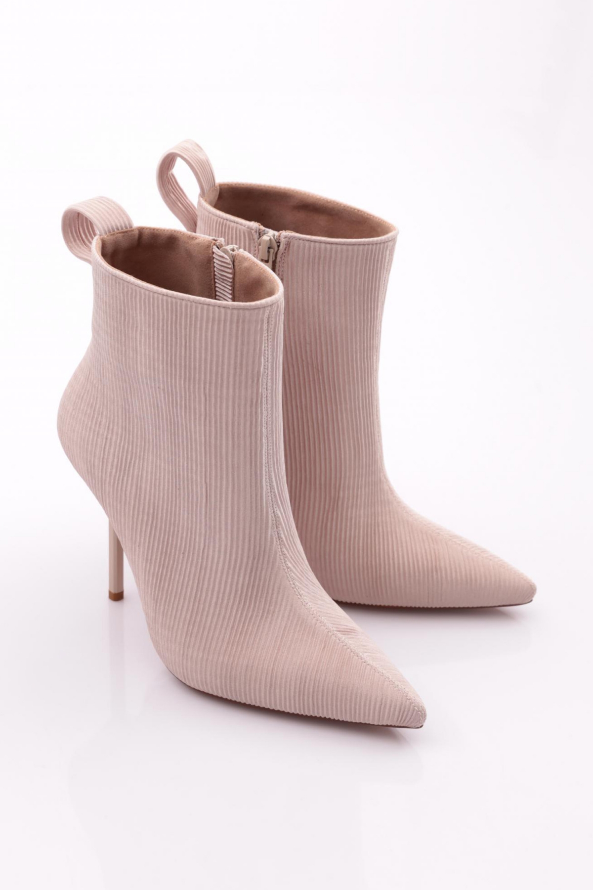8017 Kadin Arkasi Lastikli Topuklu Bot - Görsel 3