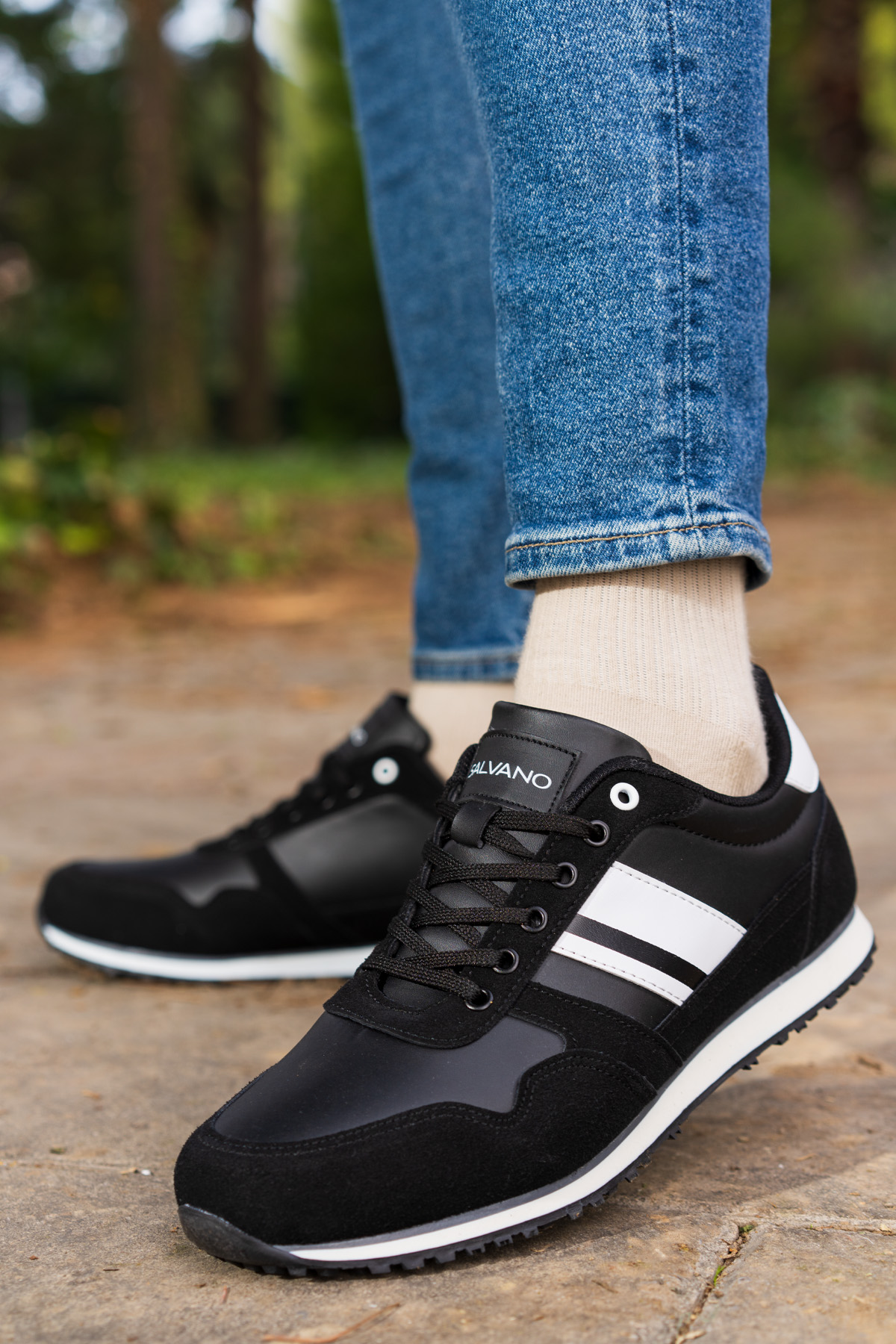 CALM 3PR Siyah Erkek Spor Ayakkabı - Görsel 3