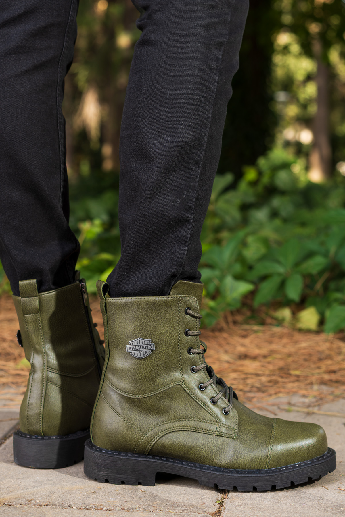 ERA 3PR Haki Erkek Biker Bot - Görsel 3