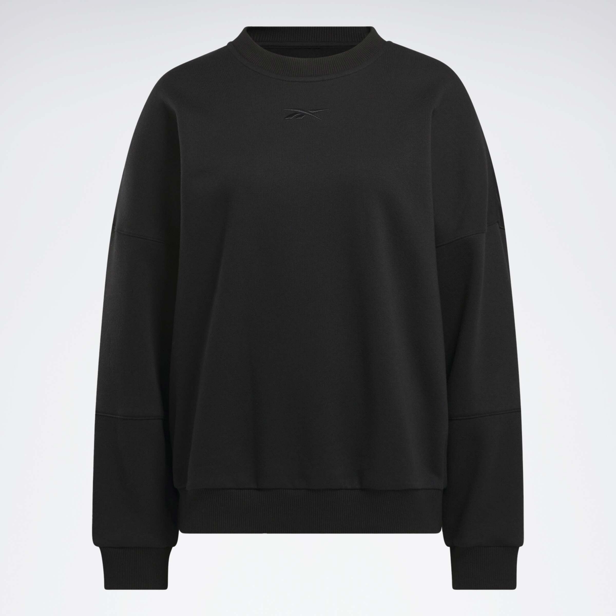 lux-oversized-crew-siyah-kadin-sweatshirt