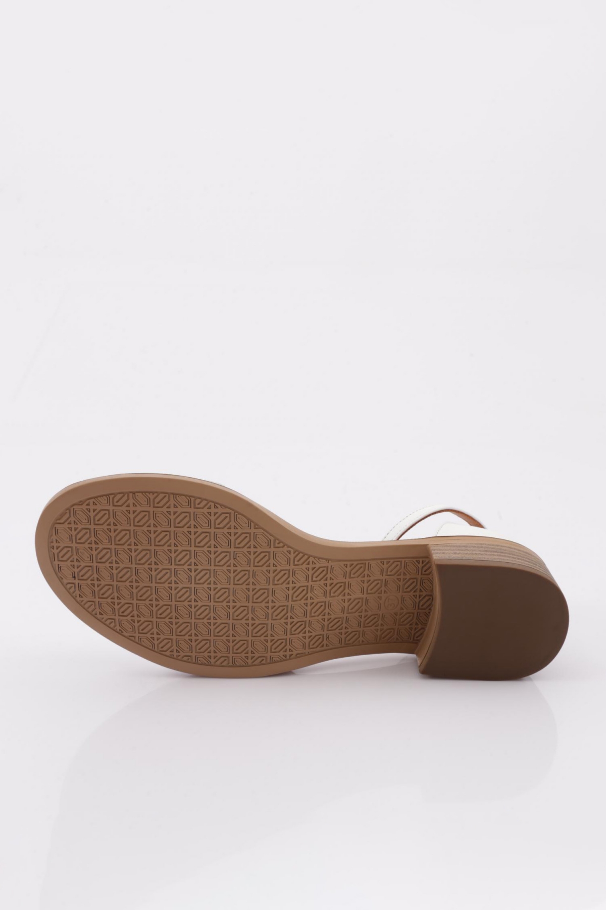 701 Kadin Bilekten Bağlamali Alçak Topuklu Sandalet - Görsel 6