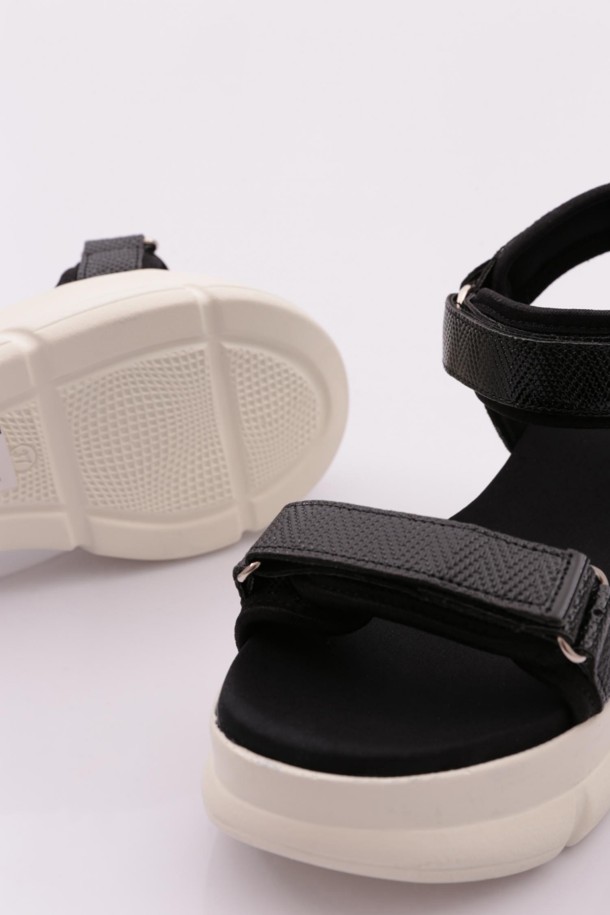 4945 Kadin Kalin Topuklu Sandalet - Görsel 6