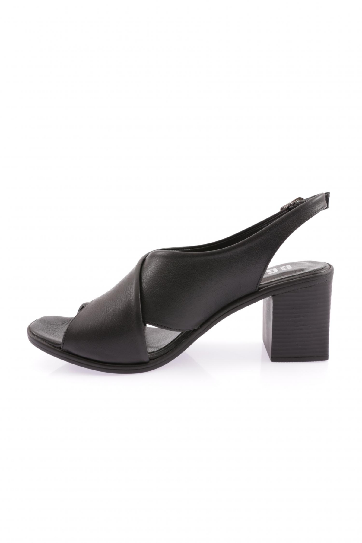 5450 Kadin Çapraz Bantli Topuklu Sandalet - Görsel 4