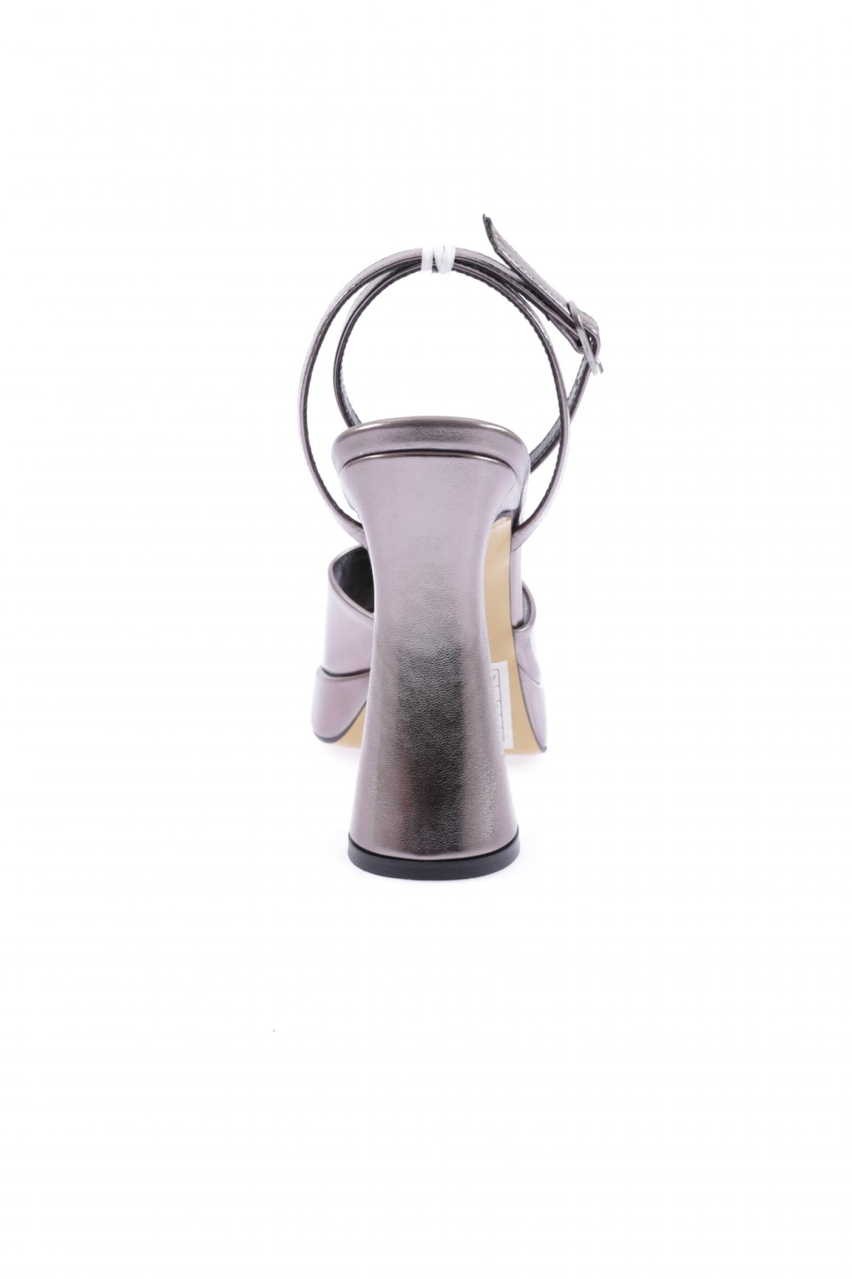 3587-23Y Kadin Kristal Kalin Bantli Kalin Topuklu Sandalet - Görsel 5