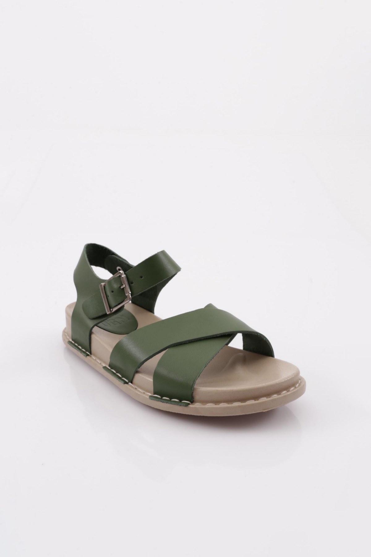 P31 Kadin Çapraz Bantli Sandalet - Görsel 3