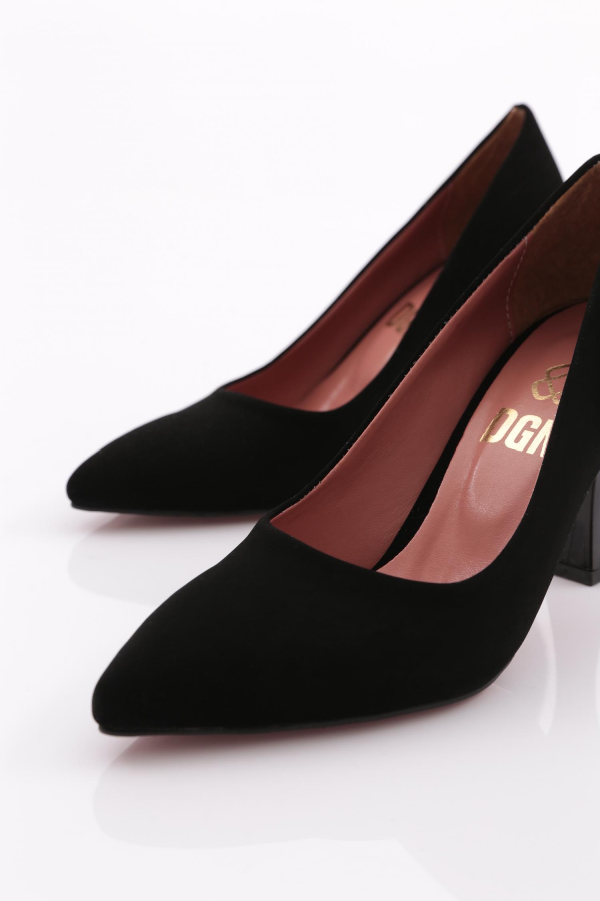 0620 Sivri Burun Parmak Dekolteli Uzun Topuklu Ayakkabi - Görsel 5