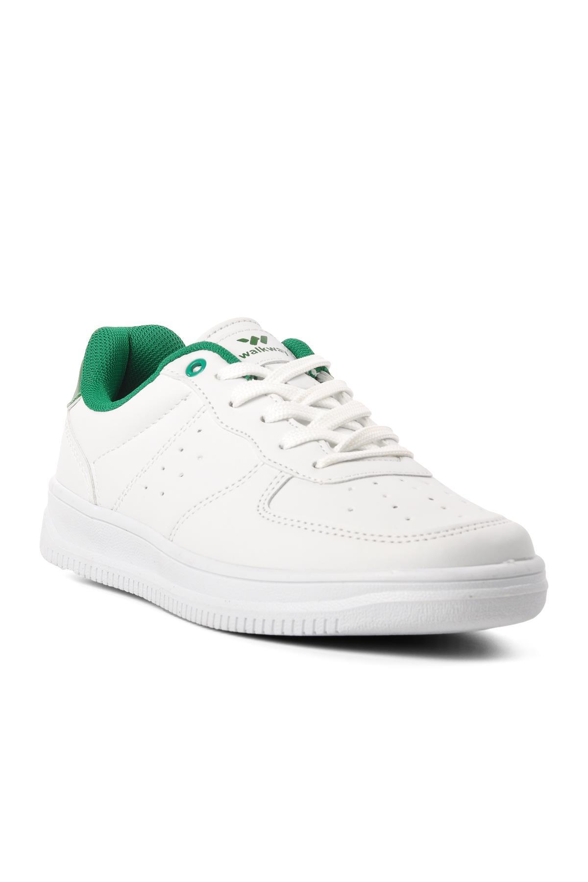 Bern Beyaz-Yeşil Unisex Sneaker - Görsel 2