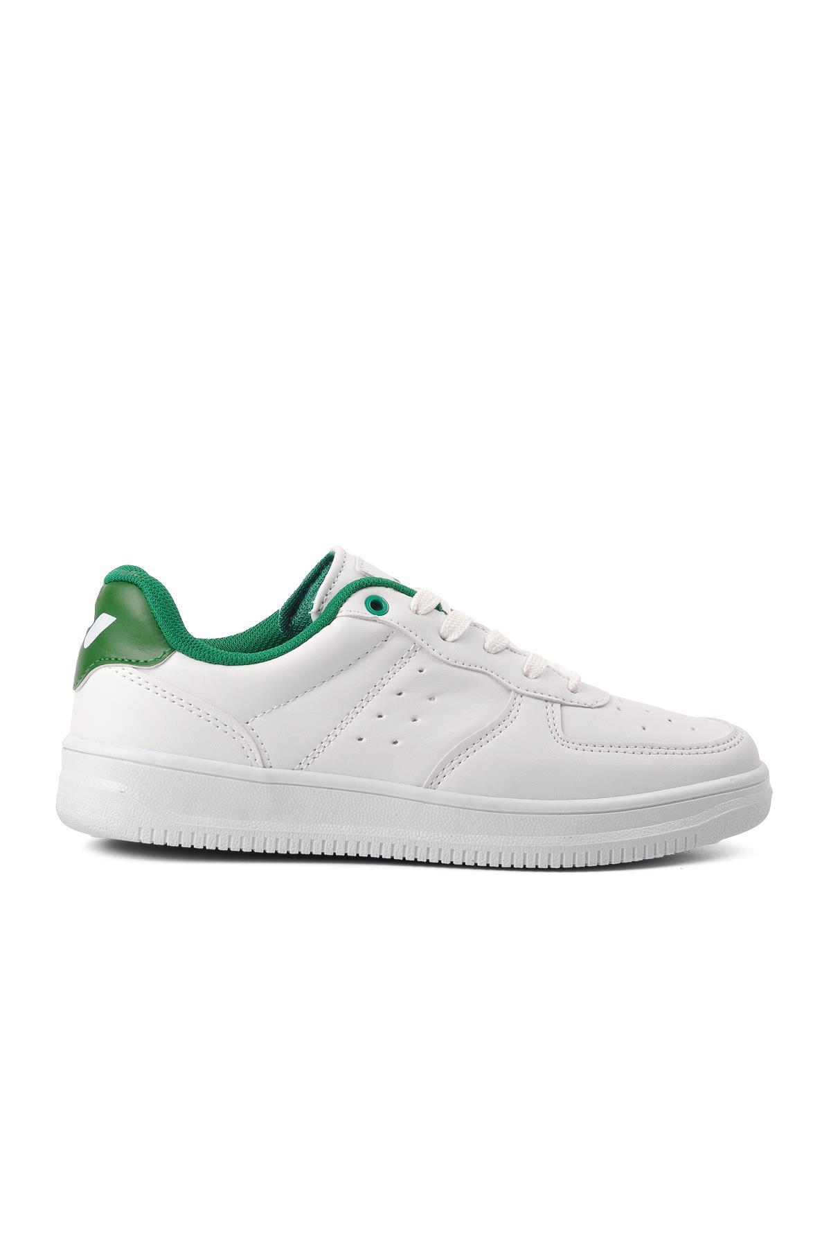 Bern Beyaz-Yeşil Unisex Sneaker - Görsel 3