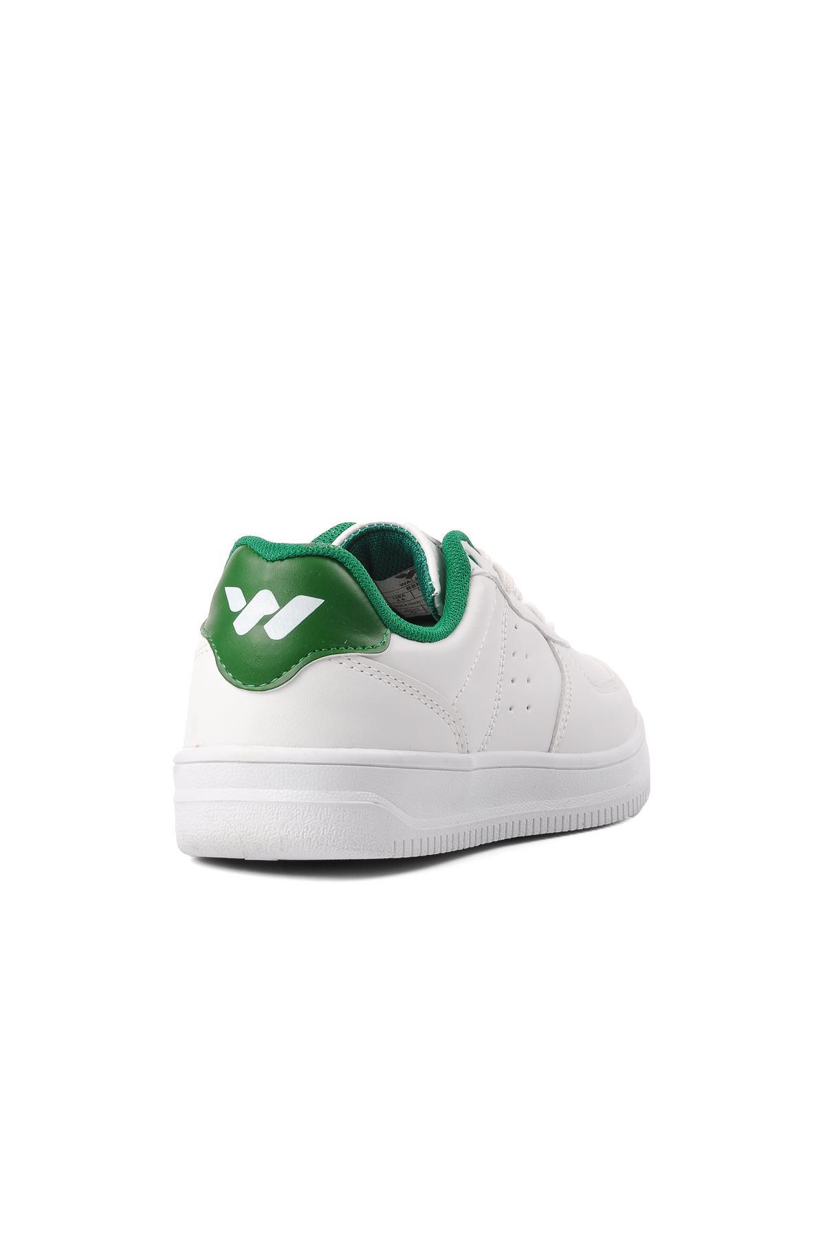 Bern Beyaz-Yeşil Unisex Sneaker - Görsel 5