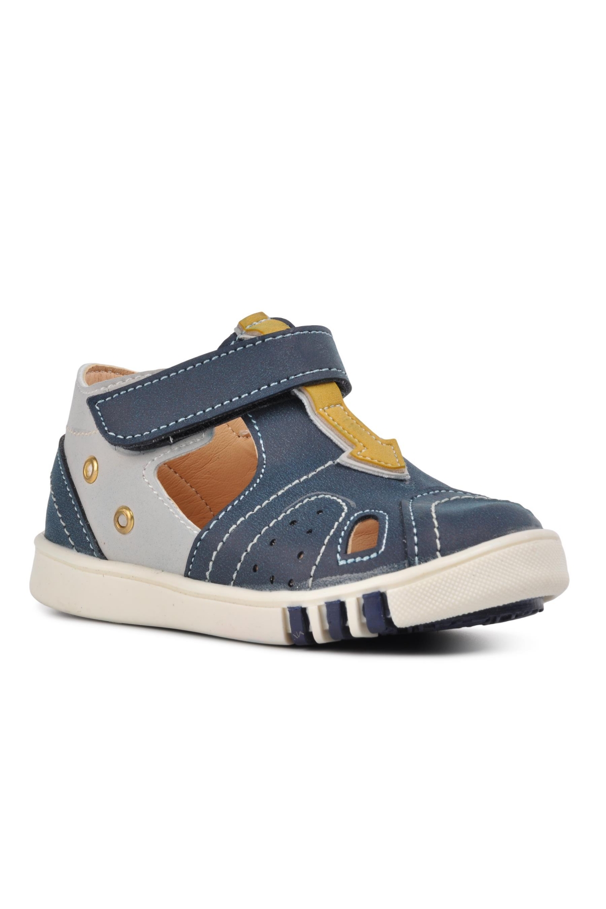 Şiringenç 210110 Lacivert-Bej-Hardal Comfort Erkek Çocuk Günlük Ayakkabı - Görsel 2