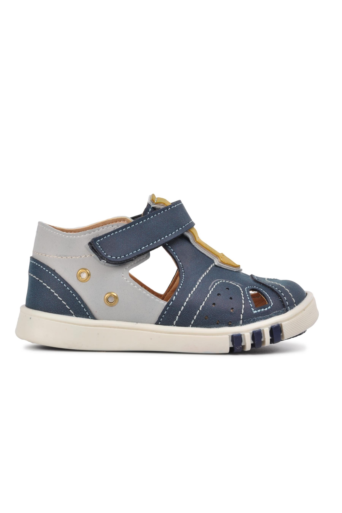 Şiringenç 210110 Lacivert-Bej-Hardal Comfort Erkek Çocuk Günlük Ayakkabı - Görsel 3