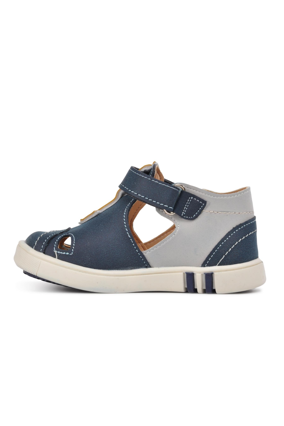 Şiringenç 210110 Lacivert-Bej-Hardal Comfort Erkek Çocuk Günlük Ayakkabı - Görsel 4