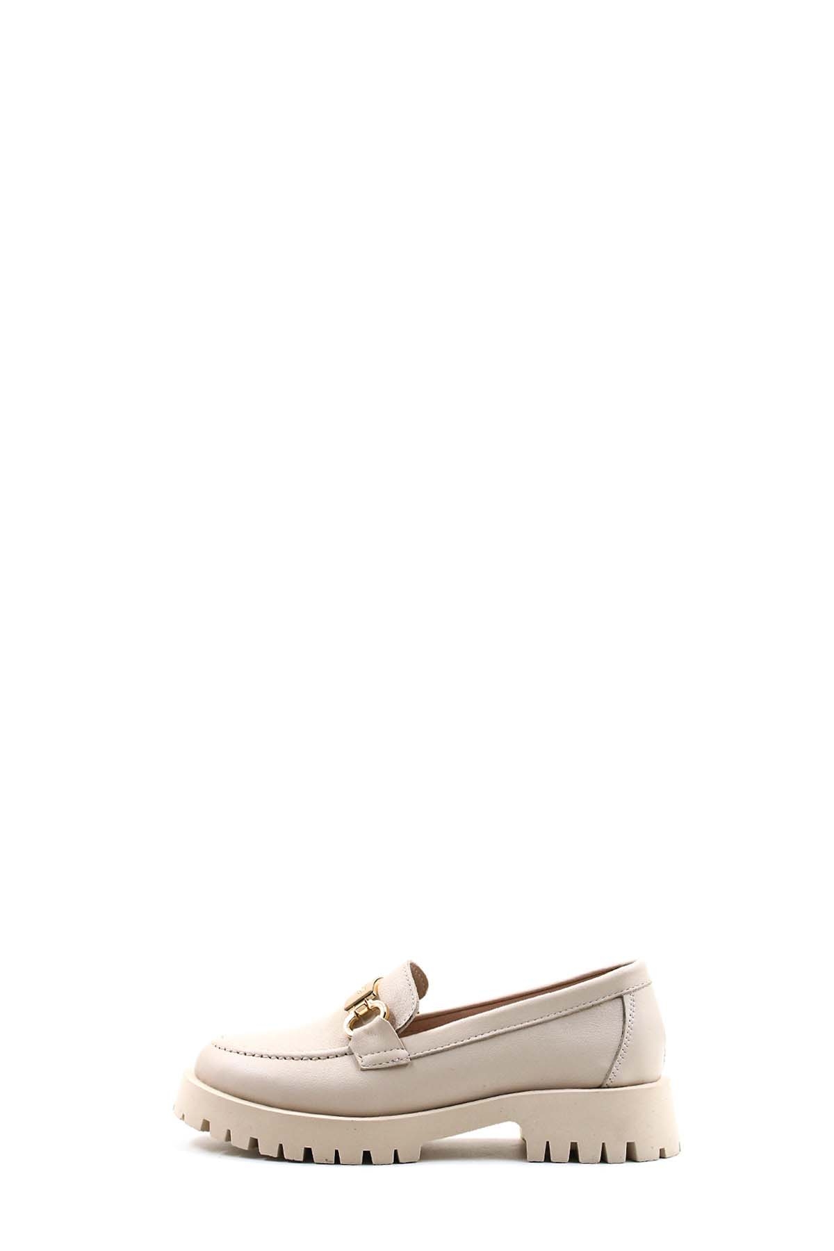 Hakiki Deri Kadın Casual Ayakkabı 581ZA2855 - Görsel 3