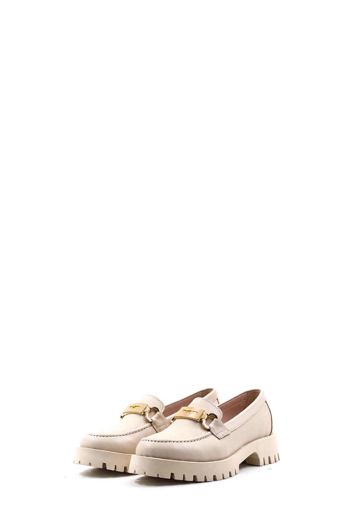 Hakiki Deri Kadın Casual Ayakkabı 581ZA2855 - Görsel 6