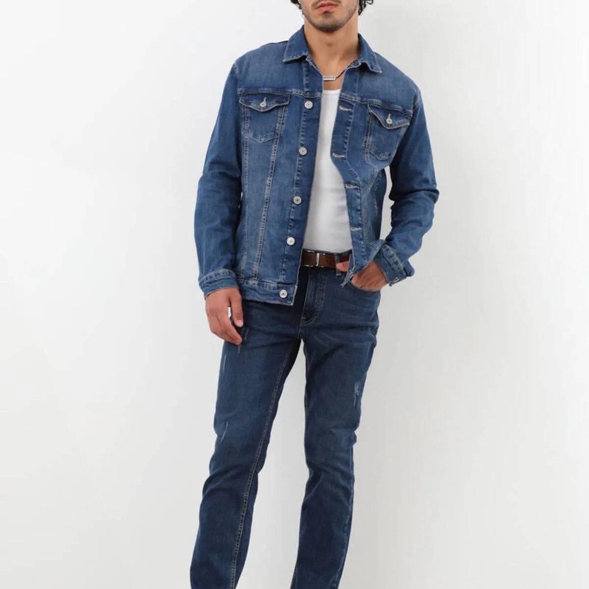 Bny Jeans Erkek Likralı Jean Ceket Mavi 200961944 | Flo