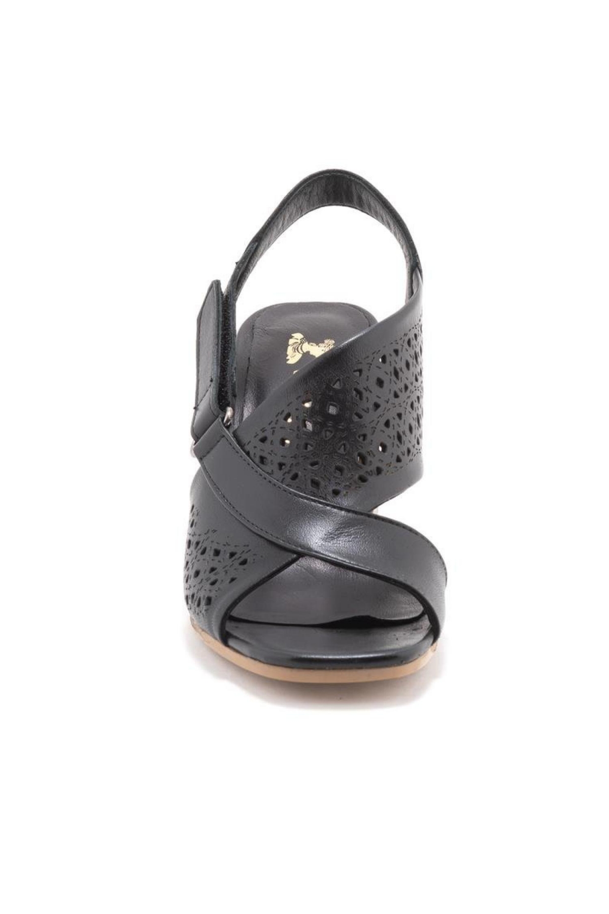 2108512Y Kadın Deri Sandalet - Görsel 4