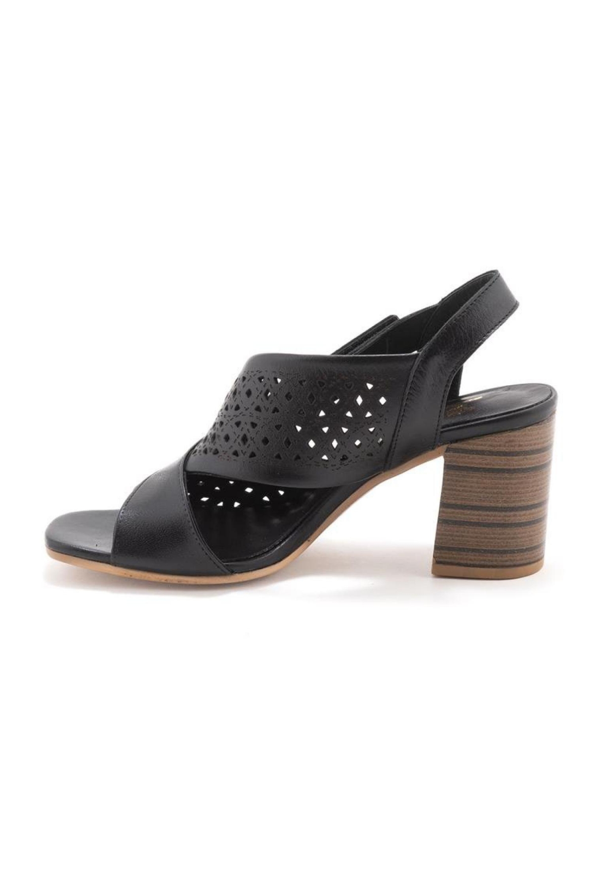 2108512Y Kadın Deri Sandalet - Görsel 6
