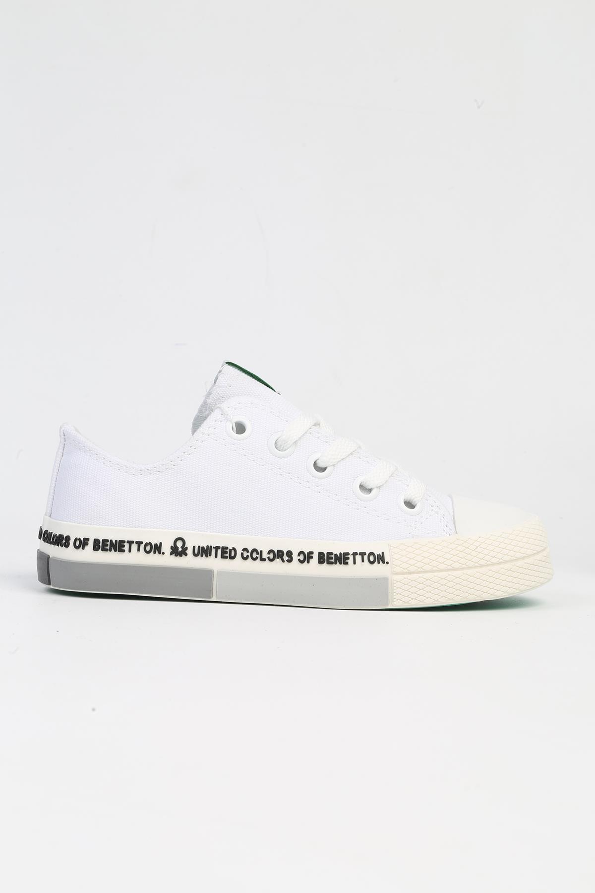 ® | BN-70019 - Beyaz Yesil-Çocuk Spor Ayakkabı - Görsel 2