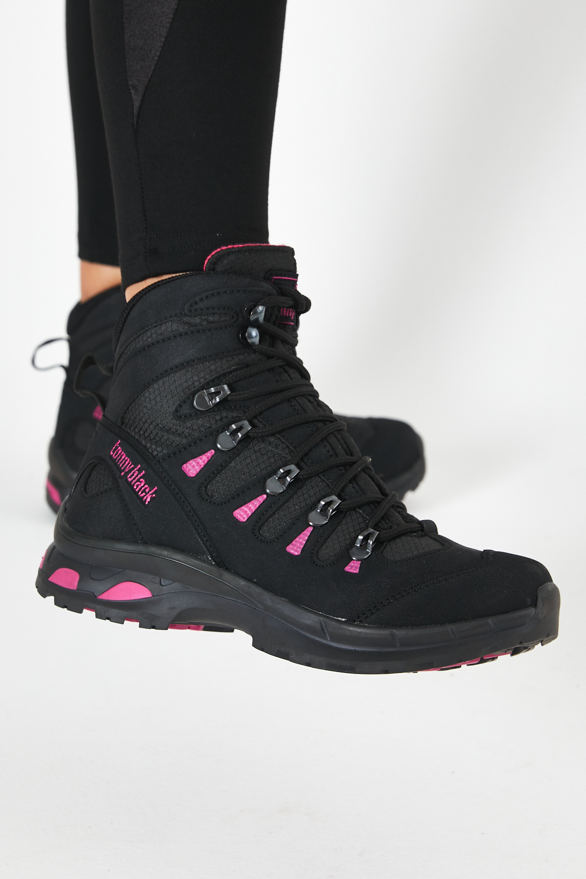 Unisex Siyah Fuşya Trekkıng Bot Tb030 - Görsel 3