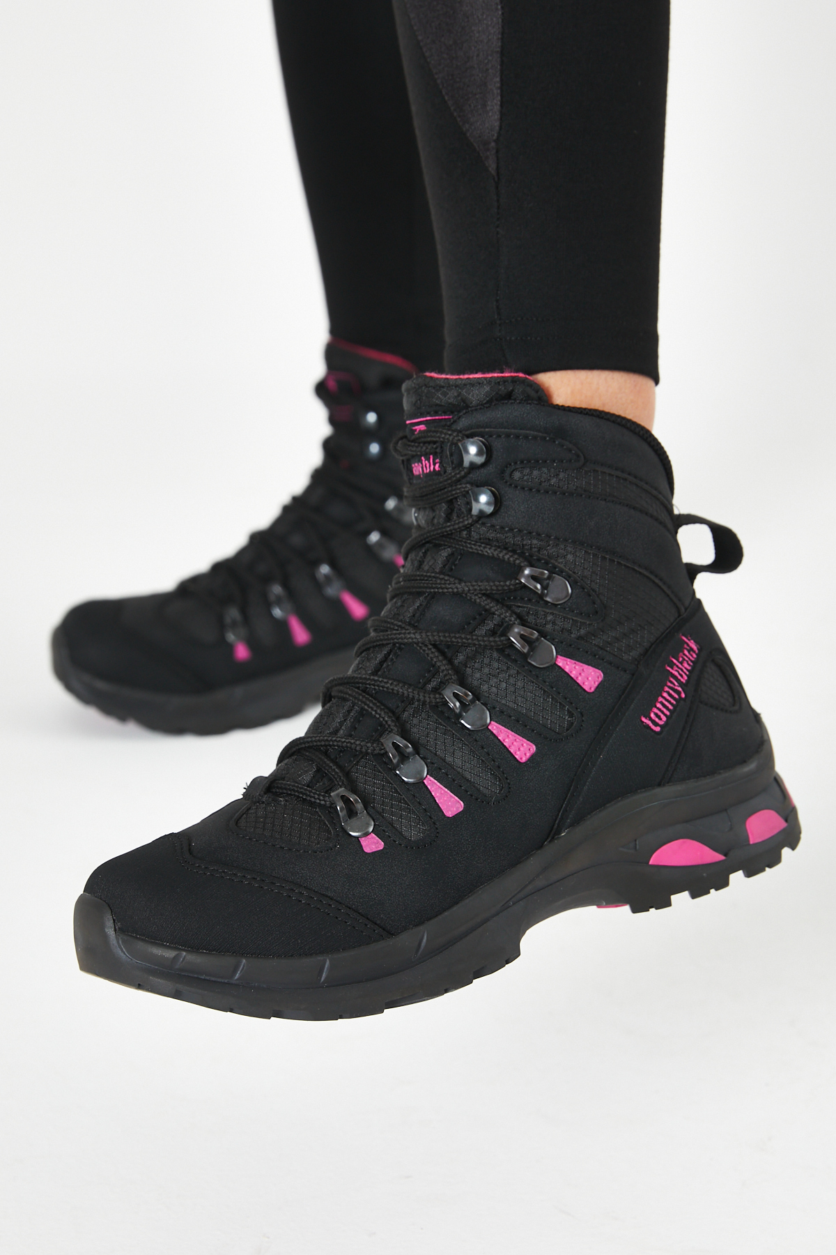 Unisex Siyah Fuşya Trekkıng Bot Tb030 - Görsel 4
