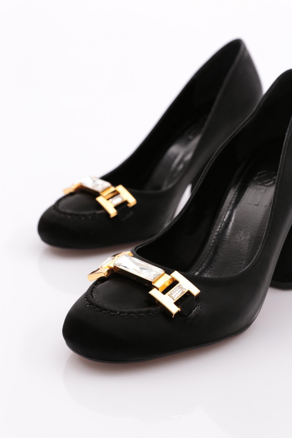 6030 Kadin Teş Detayli Topuklu Ayakkabi - Görsel 5