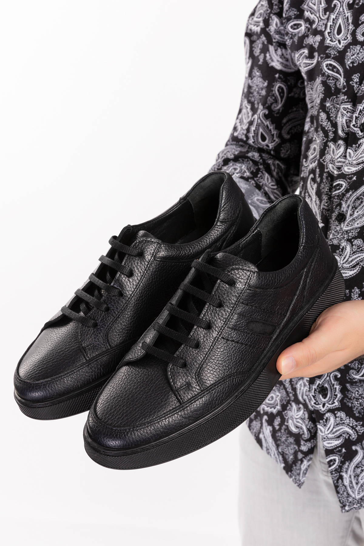 Gondol Erkek Hakiki Deri Günlük Spor Ayakkabı src.122 - Görsel 3