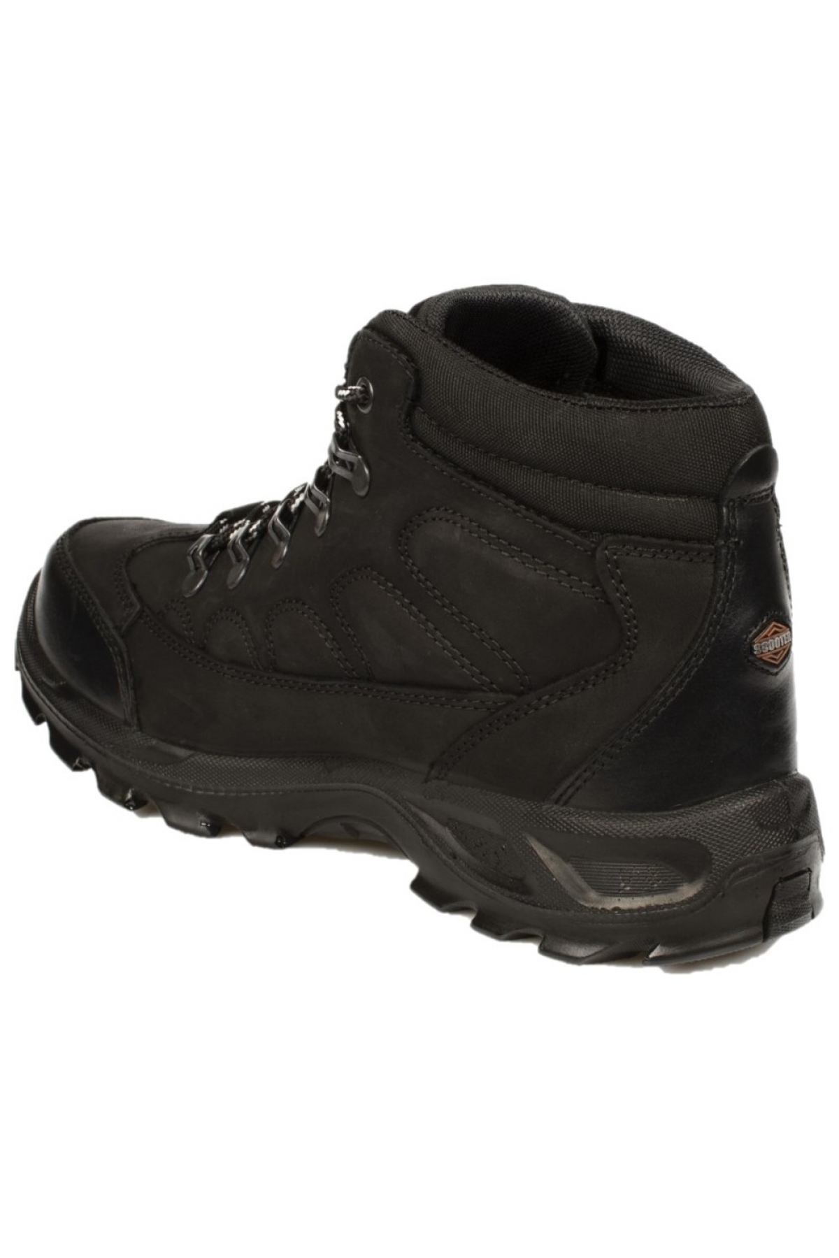 M5538 Siyah Deri Su Geçirmez Erkek Kışlık Bot - Görsel 4