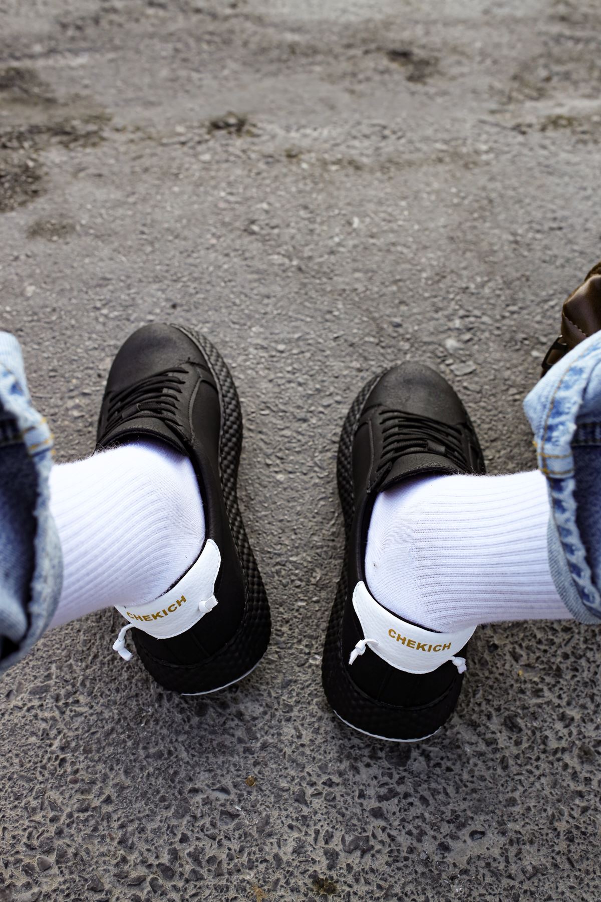 CH107 CST Felibord Erkek Ayakkabı SIYAH/BEYAZ - Görsel 4