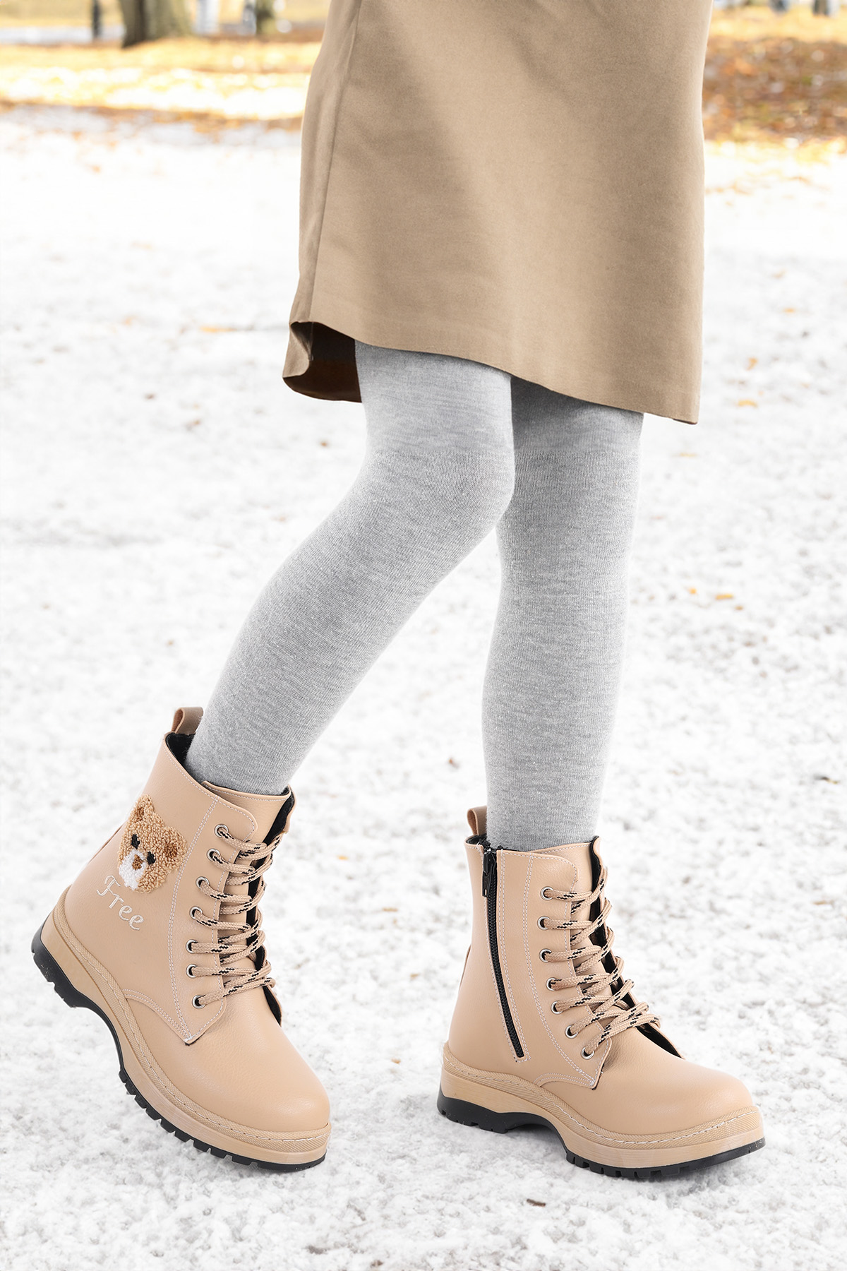 Termo Taban Kız Çocuk Bot 625 Cilt Ten - Görsel 4