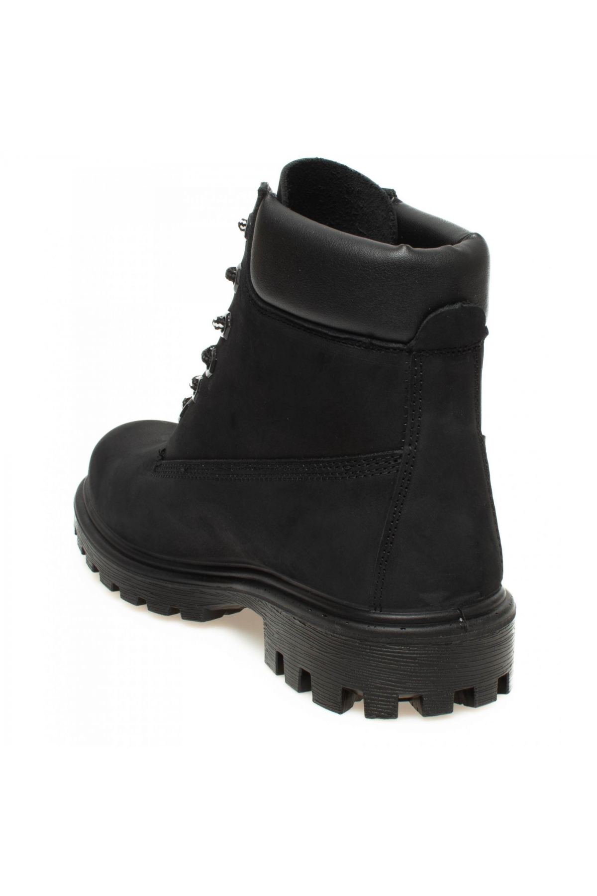 7108M Deri Trend Siyah Erkek Bot - Görsel 5