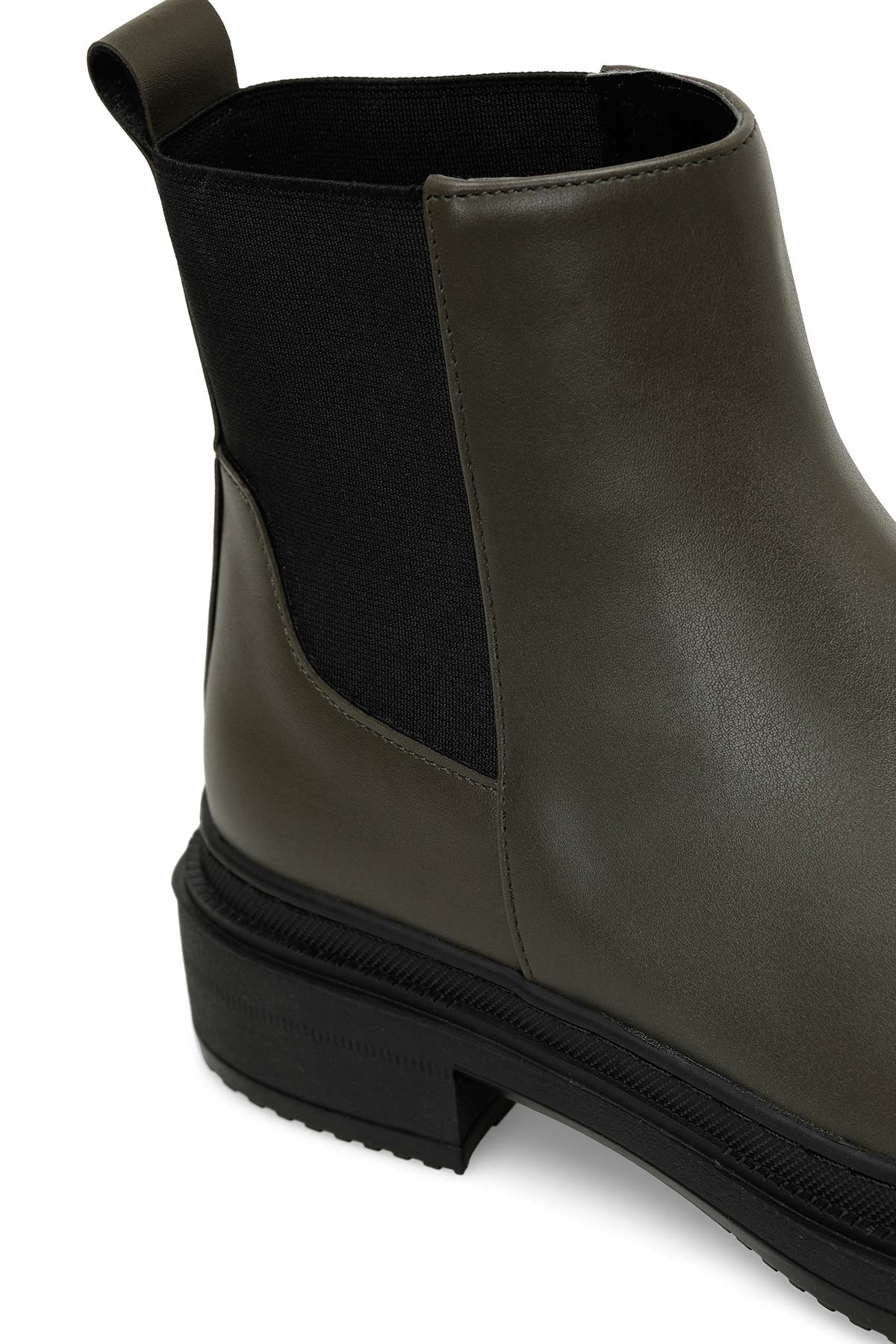 CW23104 3PR Yeşil Kadın Chelsea Bot - Görsel 9