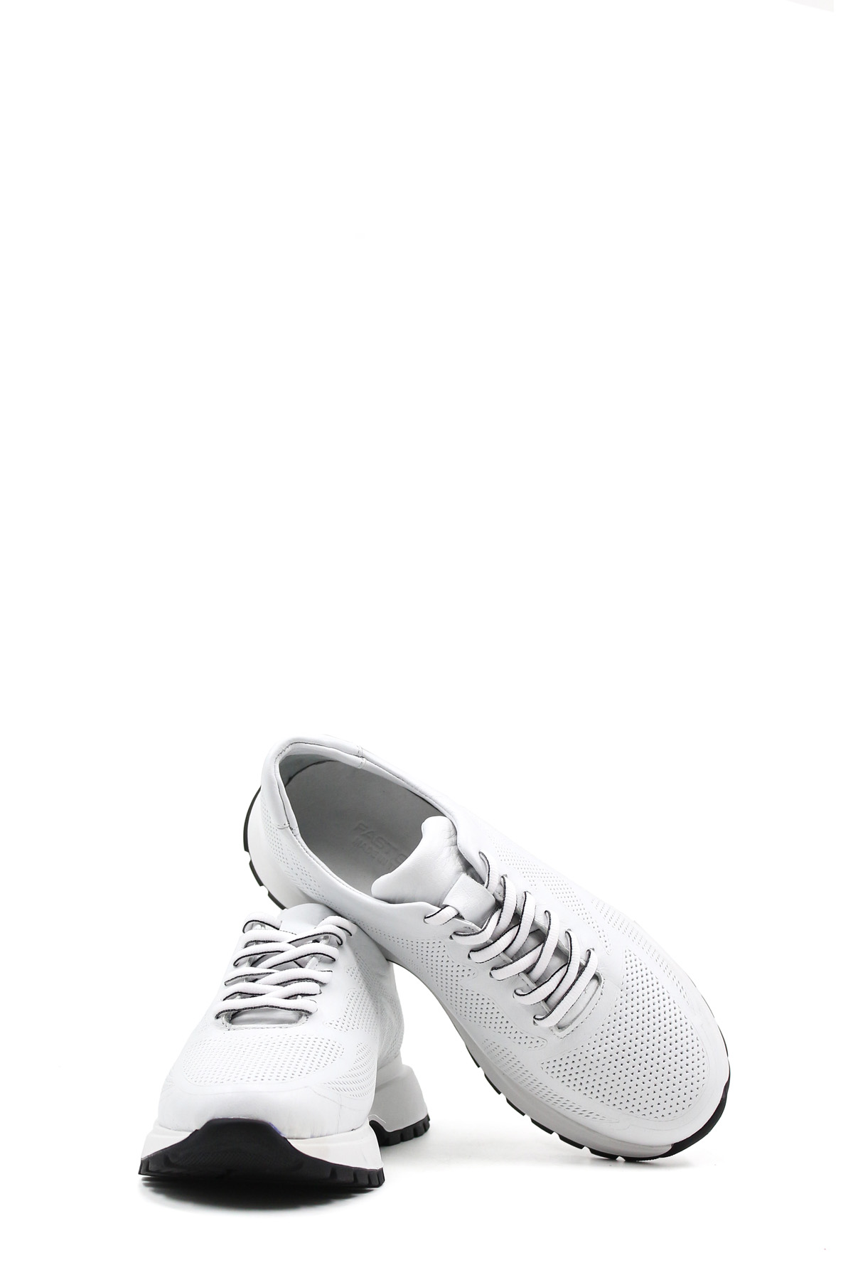 Fast Step Beyaz Fast Step Hakiki Deri Kadın Casual Ayakkabı 138ZA1080