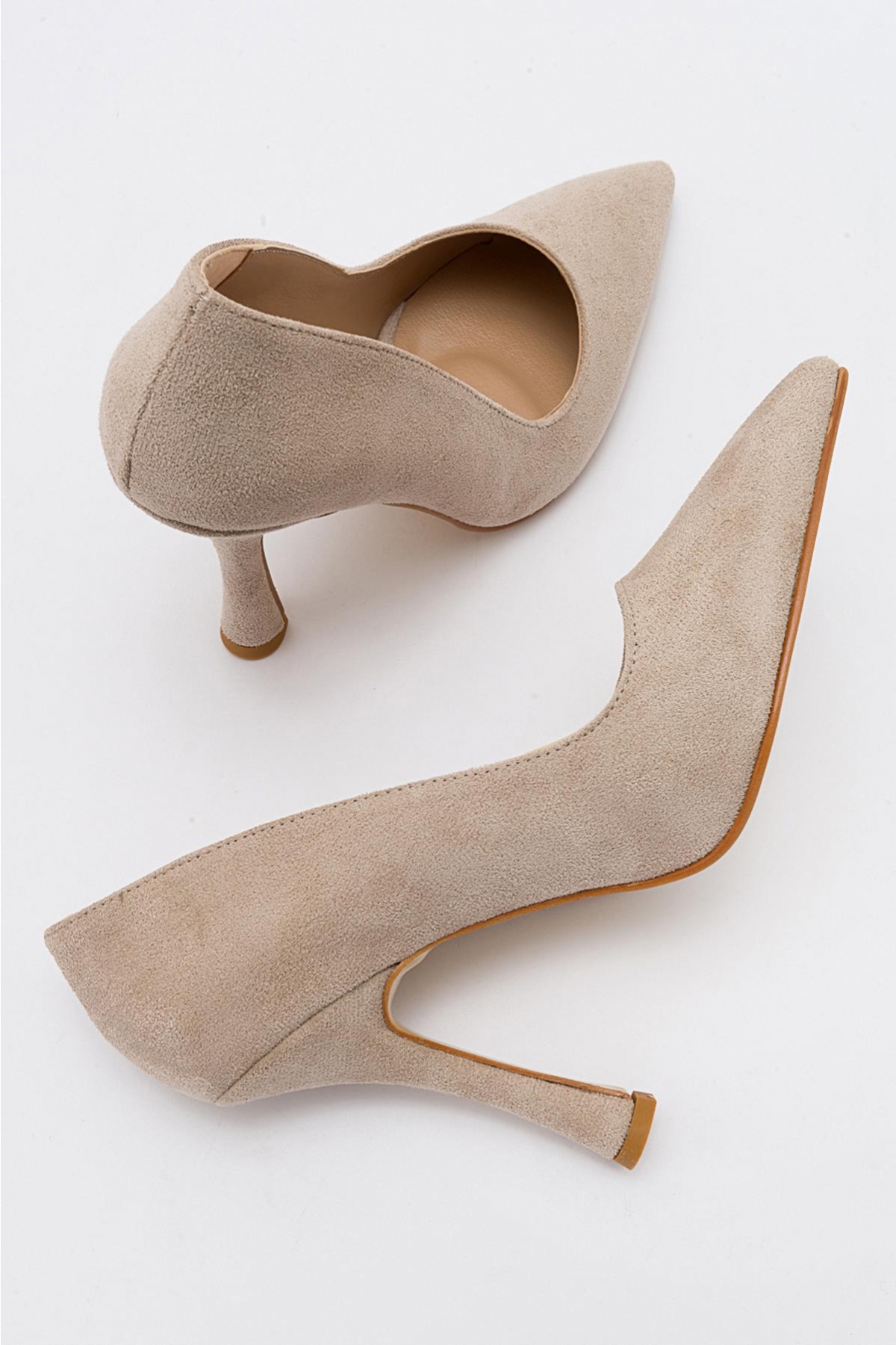 Ccway Beyaz Ccway Stiletto Kadın