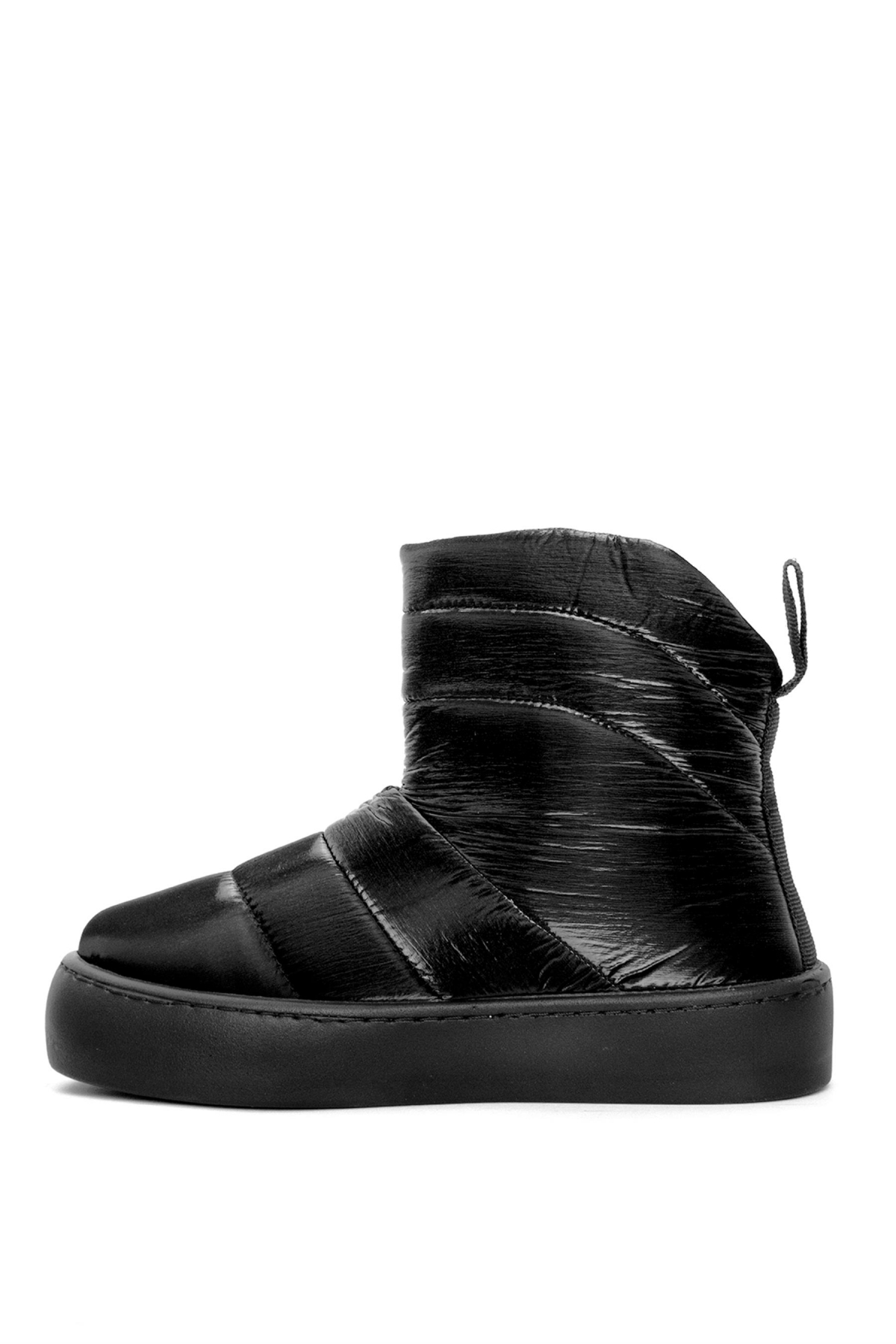 Elit 23KBrlG257 Kadın Düz Bot Siyah - Görsel 6